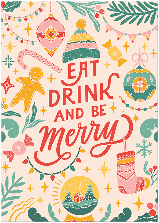 Hope you have a wonderful holiday season full of joyful celebrations and happy memories. Be Merry H2840KW-AA